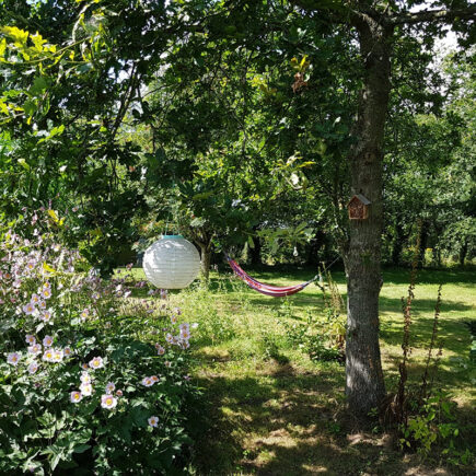 hangmat op camping stilbjerg