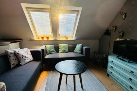 woonkamer appartement Fem Stilbjerg SLeep&hygge varde denemarken