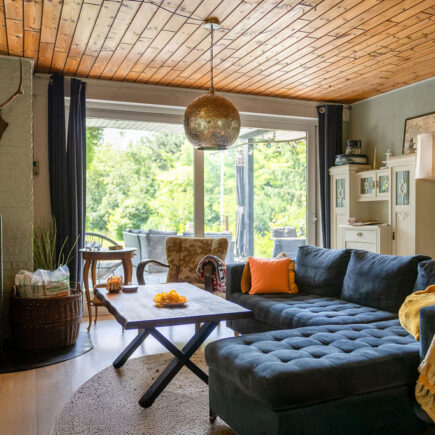 Livingroom guesthouse det gamle Hus.stilbjerg Sleep&Hygge