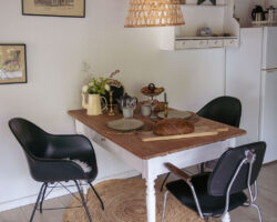 Guesthouse Fanø hyggelig køkken og stue