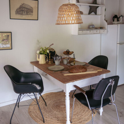 Guesthouse Fanø hyggelig køkken og stue