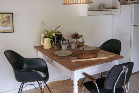 Guesthouse Fanø hyggelig køkken og stue