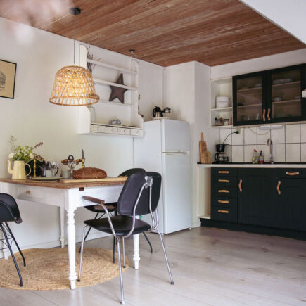 Sfeervolle woonkeuken guesthouses Fanø